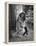 Actress Rita Hayworth Wearing Nude Souffle Negligee in movie "Gilda"-Bob Landry-Framed Premier Image Canvas