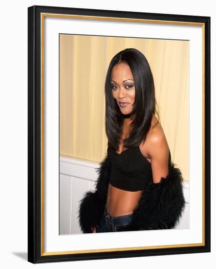 Actress Robin Givens-Marion Curtis-Framed Premium Photographic Print