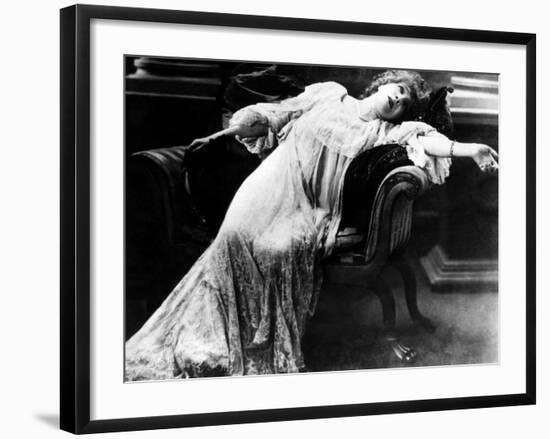 Actress Sarah Bernhardt--Framed Photo