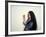 Actress Sonia Braga, Holding Cigarette-David Mcgough-Framed Premium Photographic Print