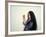 Actress Sonia Braga, Holding Cigarette-David Mcgough-Framed Premium Photographic Print