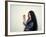 Actress Sonia Braga, Holding Cigarette-David Mcgough-Framed Premium Photographic Print