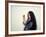 Actress Sonia Braga, Holding Cigarette-David Mcgough-Framed Premium Photographic Print