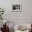 Actress Sophia Loren Attending Party at Table with Petere Lorre-Ralph Crane-Framed Premium Photographic Print displayed on a wall