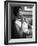 Actress Sophia Loren Fingering Her Pearl Necklace-Alfred Eisenstaedt-Framed Premium Photographic Print