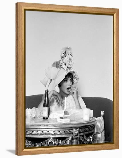Actress Sophia Loren-Alfred Eisenstaedt-Framed Premier Image Canvas