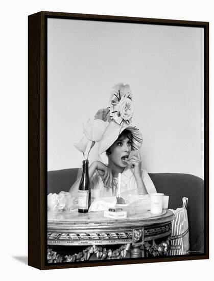 Actress Sophia Loren-Alfred Eisenstaedt-Framed Premier Image Canvas