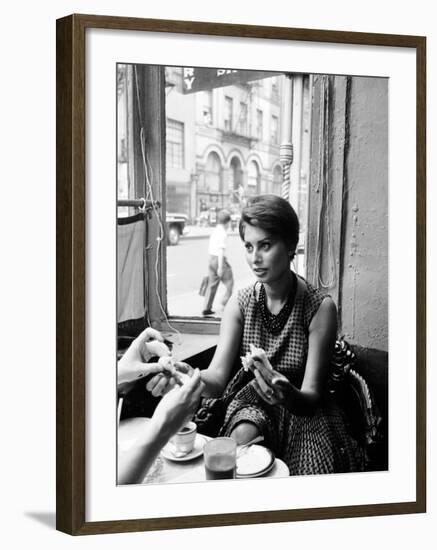 Actress Sophia Loren-Peter Stackpole-Framed Premium Photographic Print