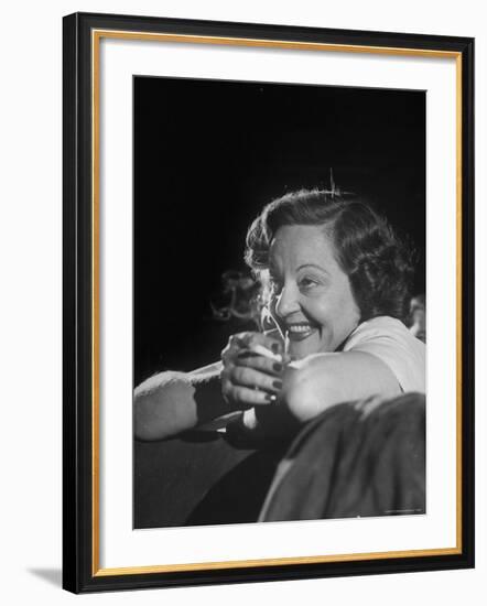 Actress Tallulah Bankhead, Attending the Barter Theatre Auditions-Cornell Capa-Framed Premium Photographic Print