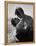 Actress Terry Moore Hugging Actor Robert Wagner on the Beach-George Silk-Framed Premier Image Canvas