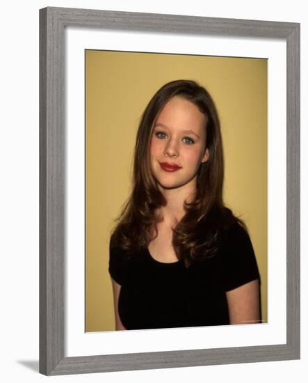 Actress Thora Birch-Marion Curtis-Framed Premium Photographic Print