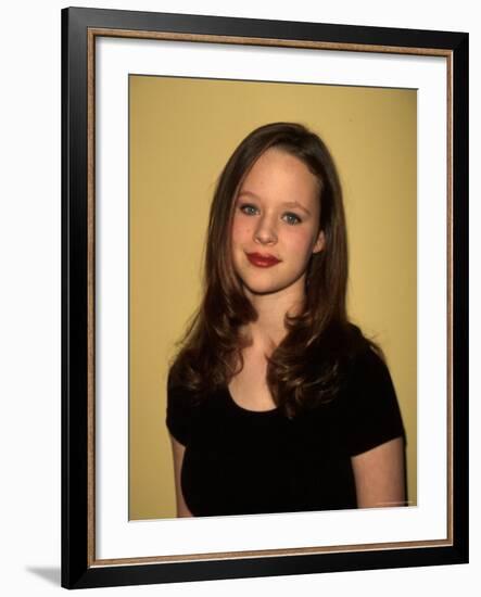 Actress Thora Birch-Marion Curtis-Framed Premium Photographic Print