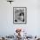 Actress Yvonne Mitchell and Husband Derek Monsey, Reading London Paper During Visit to Cannes-Loomis Dean-Framed Premium Photographic Print displayed on a wall