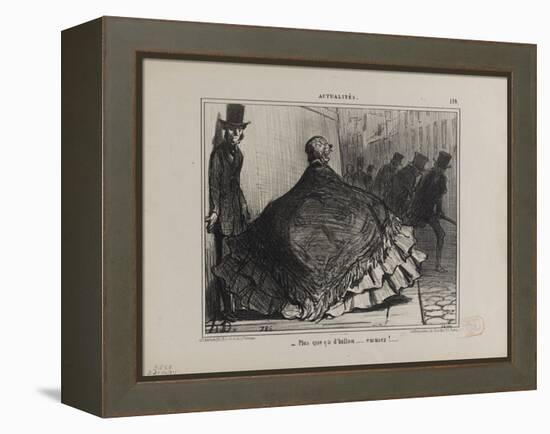 Actualites-Honore Daumier-Framed Premier Image Canvas