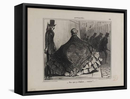 Actualites-Honore Daumier-Framed Premier Image Canvas