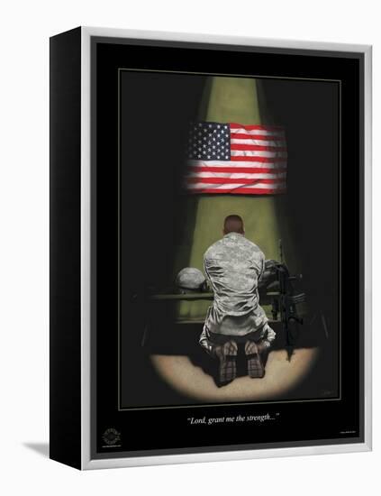 ACU Lord Grant Me the Strength-Marc Wolfe-Framed Premier Image Canvas