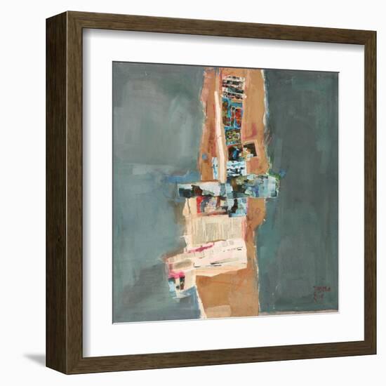 Acute-Mohammed Jassim Al-Zubaidi-Framed Art Print