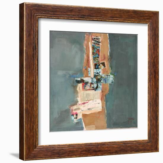 Acute-Mohammed Jassim Al-Zubaidi-Framed Art Print