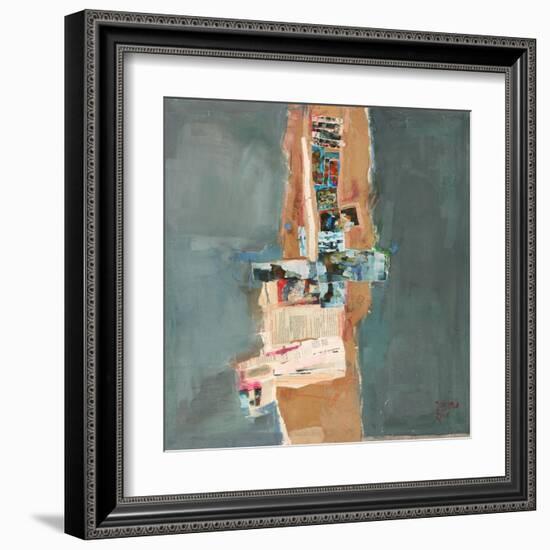 Acute-Mohammed Jassim Al-Zubaidi-Framed Art Print