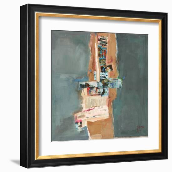 Acute-Mohammed Jassim Al-Zubaidi-Framed Art Print