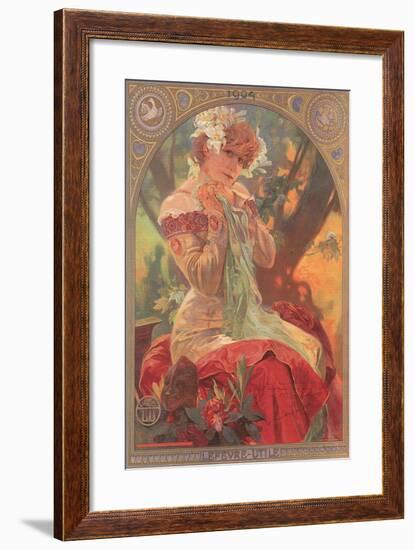 Ad for French Cookies-null-Framed Art Print