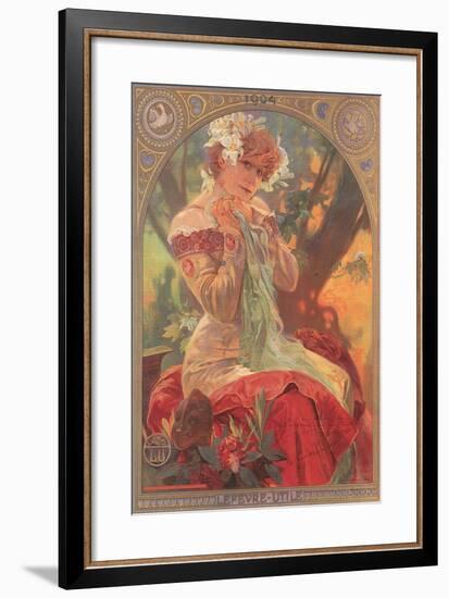 Ad for French Cookies-null-Framed Art Print