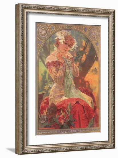 Ad for French Cookies-null-Framed Art Print