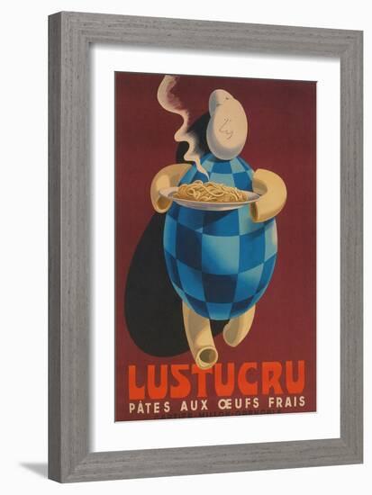 Ad for French Egg Noodles-null-Framed Premium Giclee Print