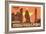 Ad for Hotel in Florence-null-Framed Art Print