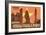 Ad for Hotel in Florence-null-Framed Art Print