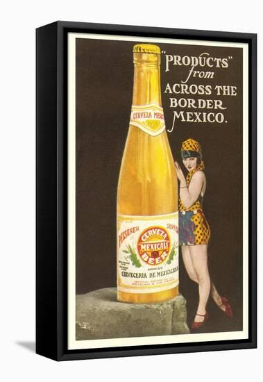 Ad for Mexicali Beer-null-Framed Stretched Canvas