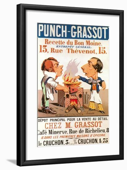 Ad for Punch-Grassot-null-Framed Art Print