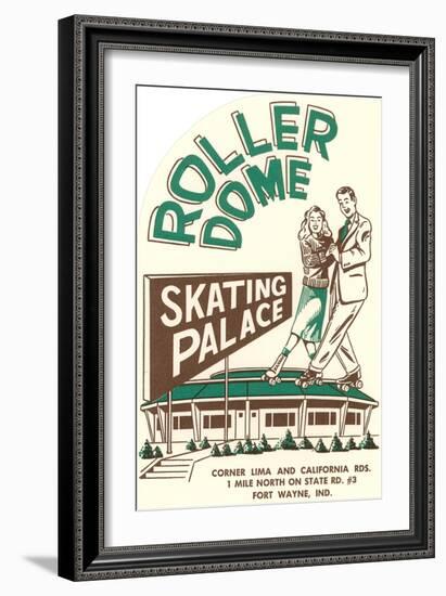 Ad for Roller Dome-null-Framed Art Print