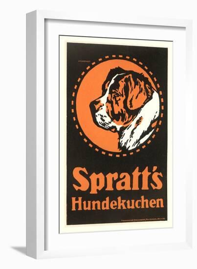 Ad for Spratt's Dog Food-null-Framed Art Print