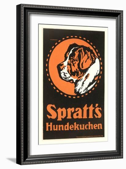 Ad for Spratt's Dog Food-null-Framed Art Print