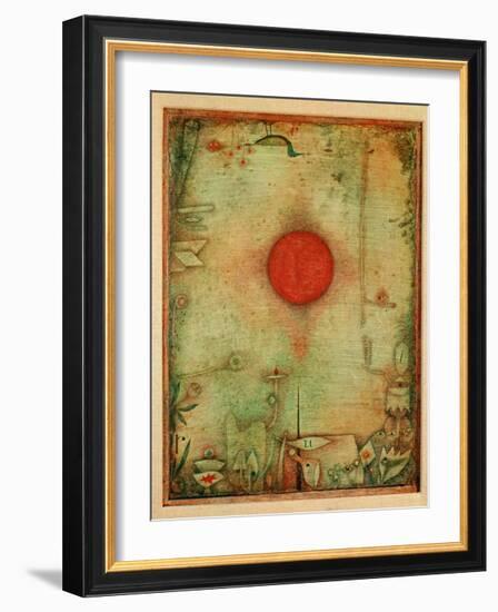 Ad Marginem, 1930-Paul Klee-Framed Giclee Print