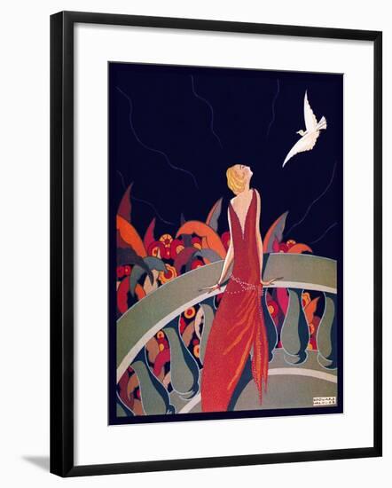 Ad-Vintage Lavoie-Framed Giclee Print