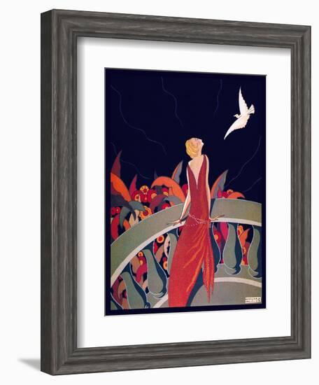 Ad-Vintage Lavoie-Framed Giclee Print