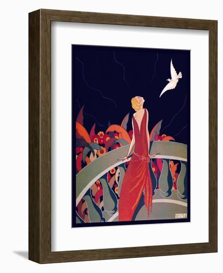 Ad-Vintage Lavoie-Framed Giclee Print