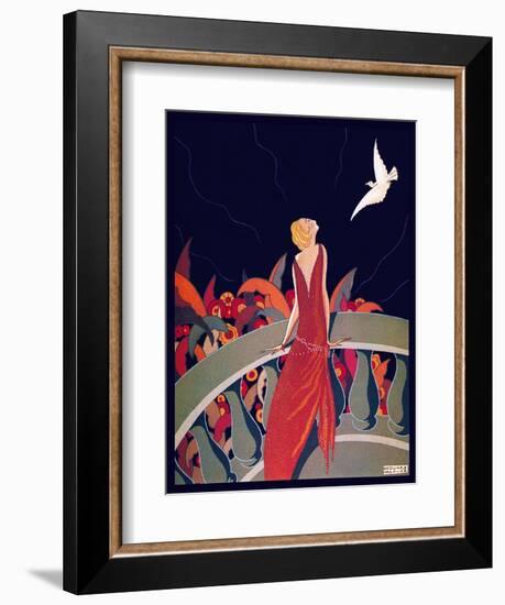 Ad-Vintage Lavoie-Framed Giclee Print