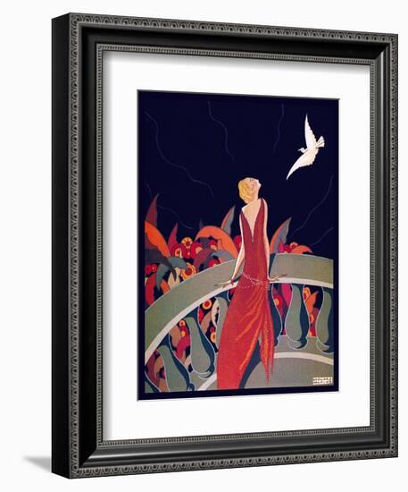 Ad-Vintage Lavoie-Framed Giclee Print