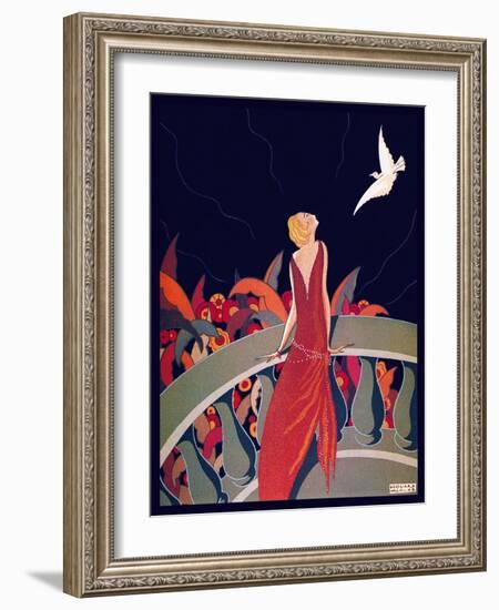 Ad-Vintage Lavoie-Framed Giclee Print