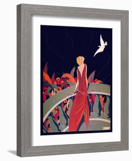 Ad-Vintage Lavoie-Framed Giclee Print