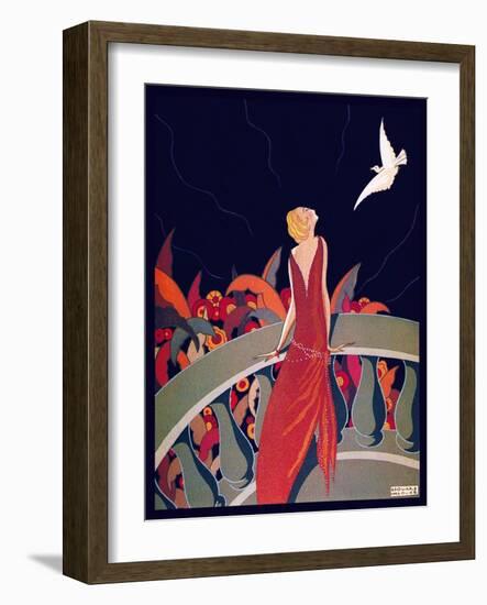 Ad-Vintage Lavoie-Framed Giclee Print