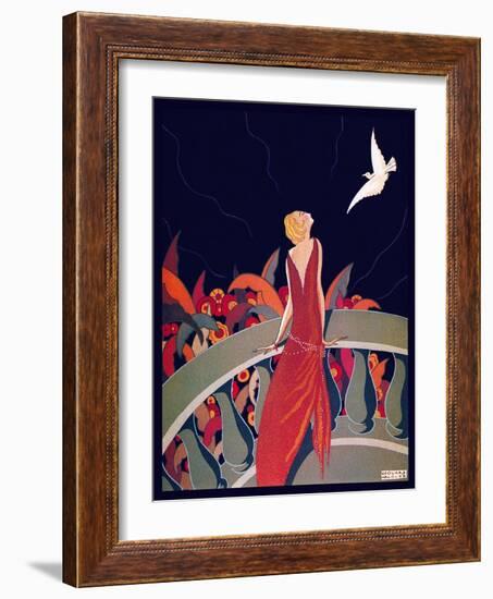 Ad-Vintage Lavoie-Framed Giclee Print