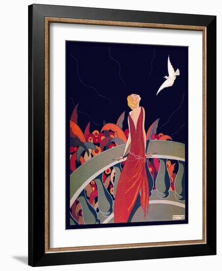 Ad-Vintage Lavoie-Framed Giclee Print