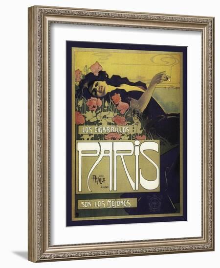 Ad-Vintage Lavoie-Framed Giclee Print