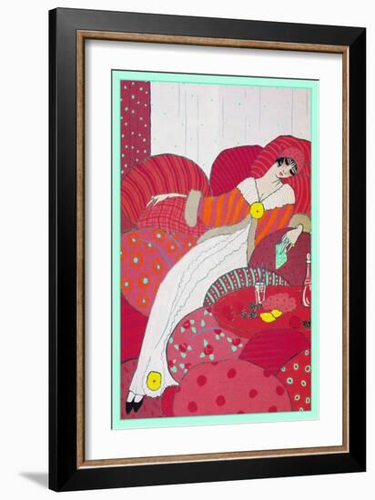 Ad-Vintage Lavoie-Framed Giclee Print