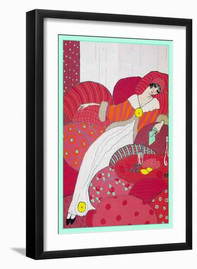 Ad-Vintage Lavoie-Framed Giclee Print