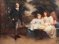 The Three Children of the 4th Marquis of Cholmondeley-Ada Holland-Framed Giclee Print